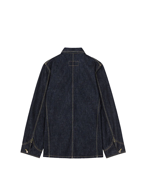 Kenzo Poppy Denim Workwear Jacket