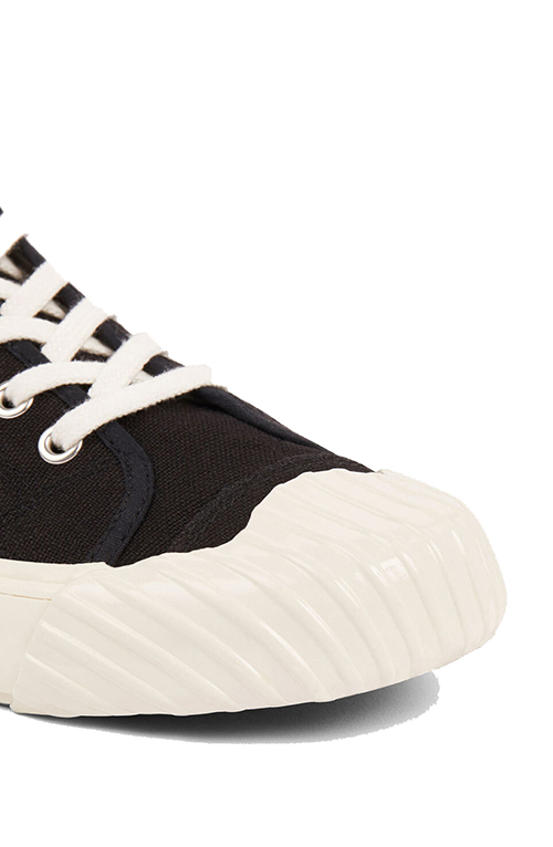 Kenzo School High Top Tiger Logo Black Sneaker