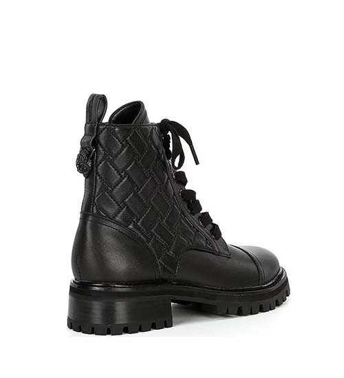 Black Kensington Combat Boot