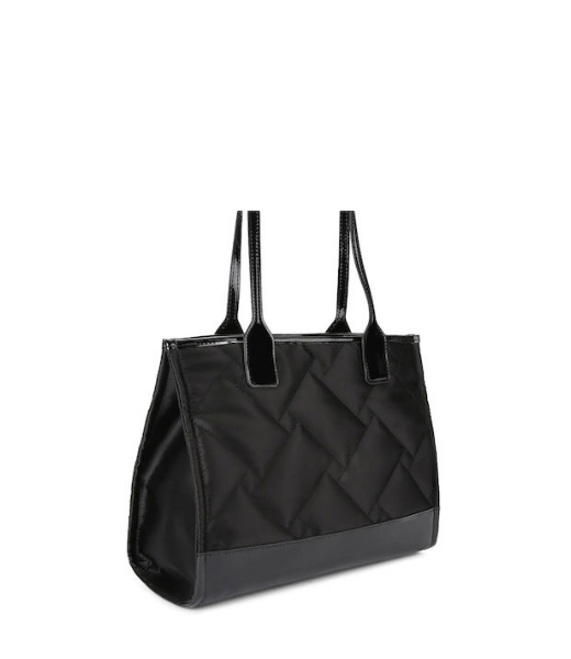 Recycled SQ SM Black Shopper DR Nylon