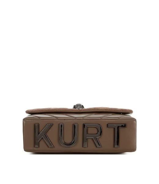 Large Kensington Kurt  Suede Grey Bag