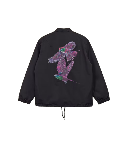 U Nylon Coach Black Jacket