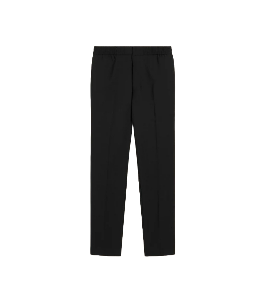 Black Elasticated Waist Pants