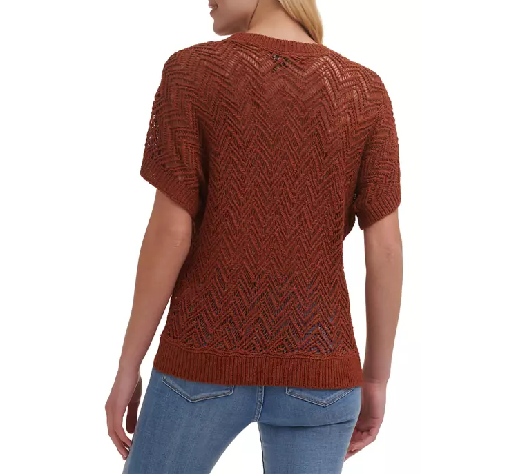Arizona Cotton Knit Oak Wood Top