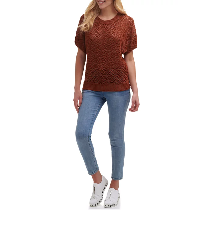 Arizona Cotton Knit Oak Wood Top