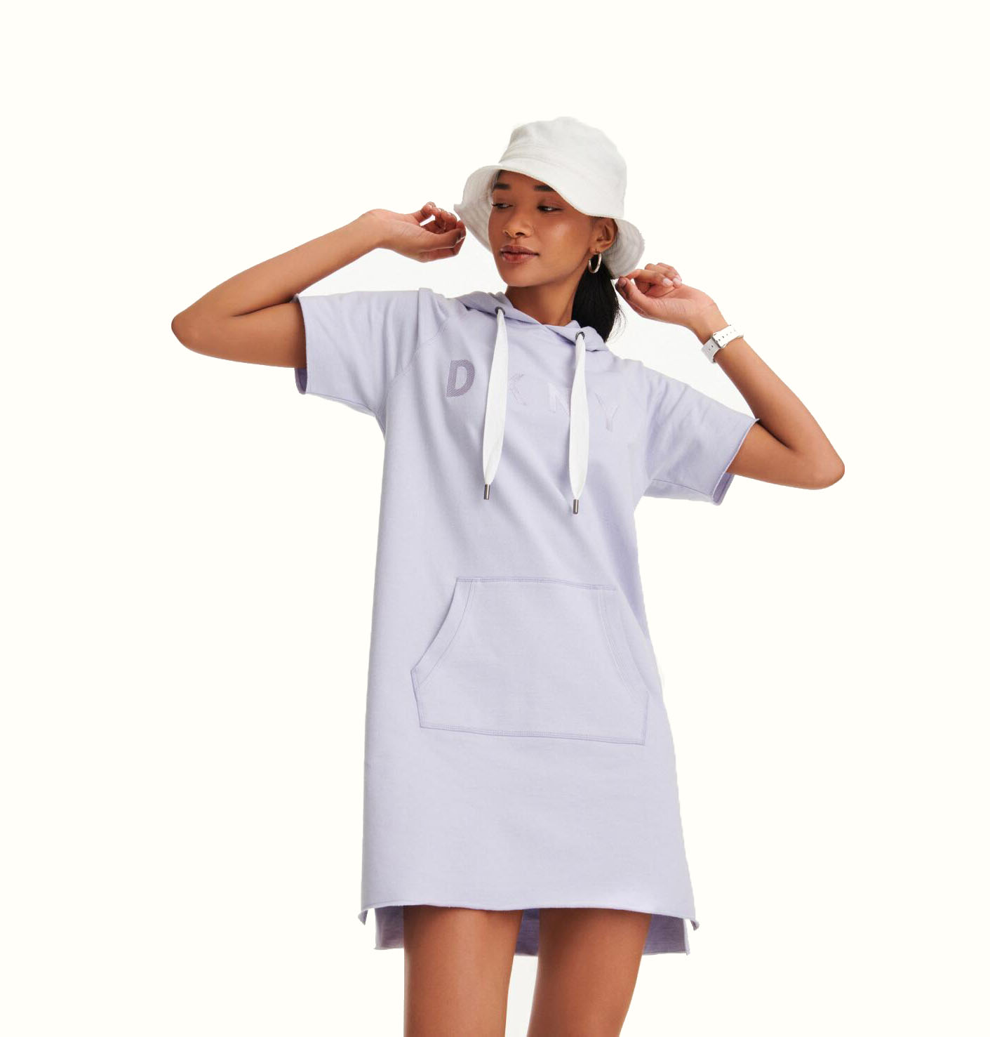 Purple Logo Dress