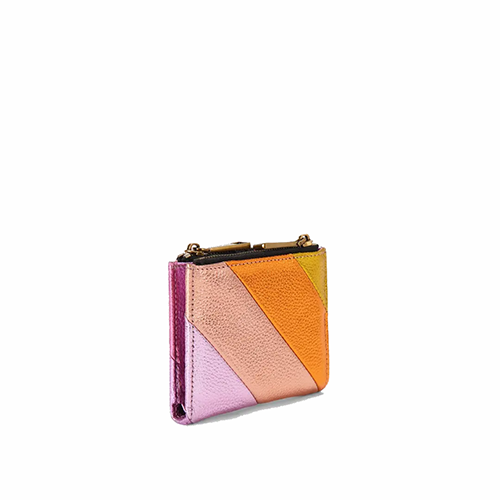 Mini Leather Purse Multi