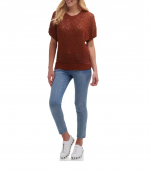 Arizona Cotton Knit Oak Wood Top