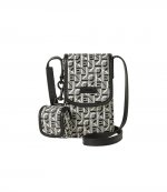 Courier Jacquard Phone Pouch With Strap