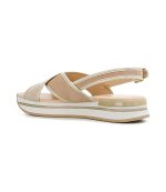 HOGAN E257 FASCE INCROCIATO LEATHER SNEAKDALS