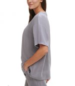 Grey Velvet Tshirt