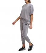 Grey Velvet Tshirt