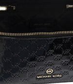 Jet Set Black Charm Bag