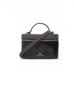 Jet Set Black Charm Bag