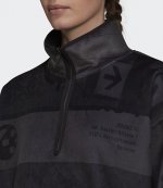 Black Velvet Space Zine Allover Sweatshirt