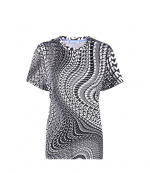 Black Offwhite Logo T - Shirt