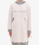 Oversized White Hoodie