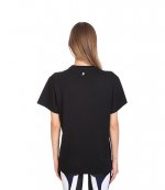 Black Royal  Blue Logo T- Shirt