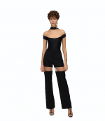 Black Nude Bodysuit