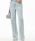 Low Rise Straight Jean W Logo Elastic Underwear