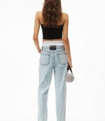 Low Rise Straight Jean W Logo Elastic Underwear