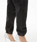 Jogger-Grey Aged W Tonal Emb