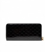 Jet Set Black Leather Wallet