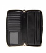 Jet Set Black Leather Wallet