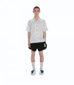 Embroidered Rugby Face Running Shorts