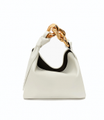 Small Cream Chain Hobo Bag