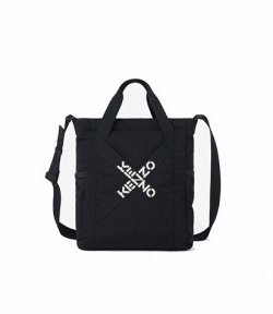 Sport Logo Black Tote Bag