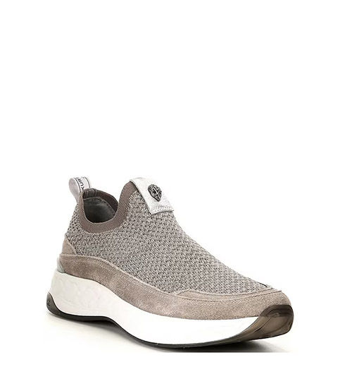 Silver Kensington Knit Slip On