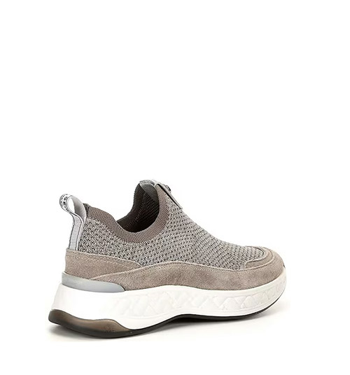 Silver Kensington Knit Slip On