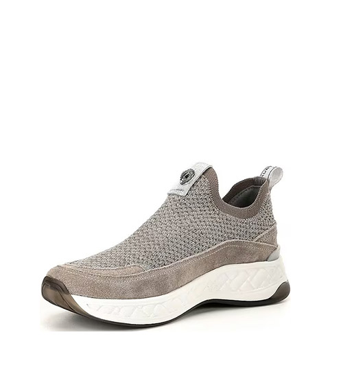 Silver Kensington Knit Slip On