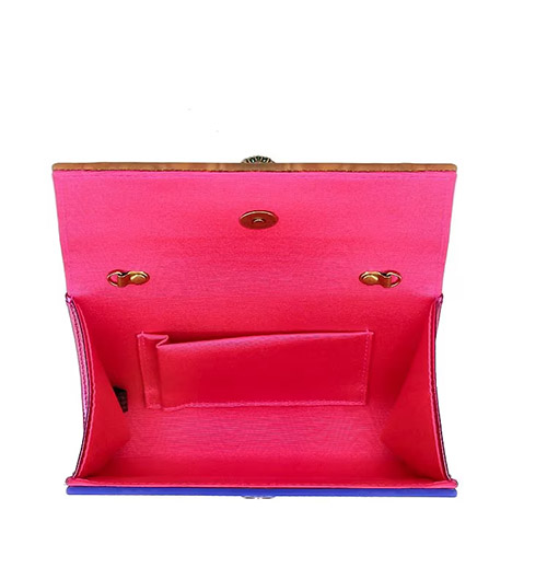 Recycled Multi Cross Body Clutch