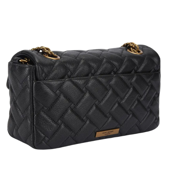 Black Leather Pimlico Bag