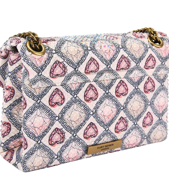 Pink Comb Fbric Mini Kensington