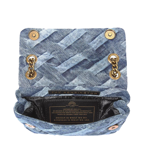 Blue Denim Mini Kensington Soft Bag
