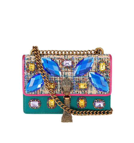 Multicolor Leather Shoreditch Sm Xbody Gem