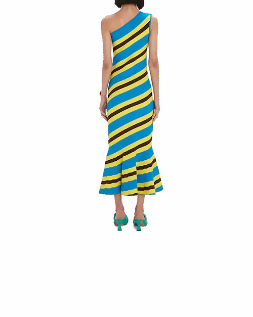 One Shoulder Midi Dress