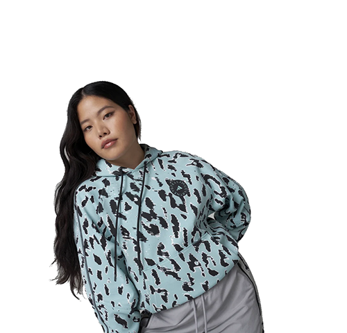 Adidas By Stella McCartney Animal Printed Hoodie
