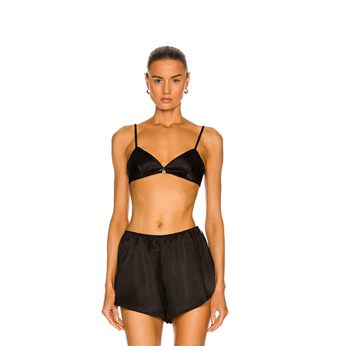 Bra With Scrunchie Strap