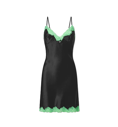 Slip Dress With Lace