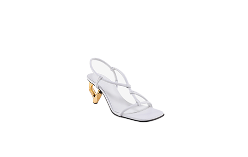 Women's Chain Link High Heel Sandal