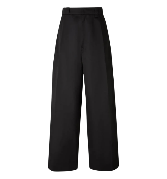 Black Cholo Chino Pants