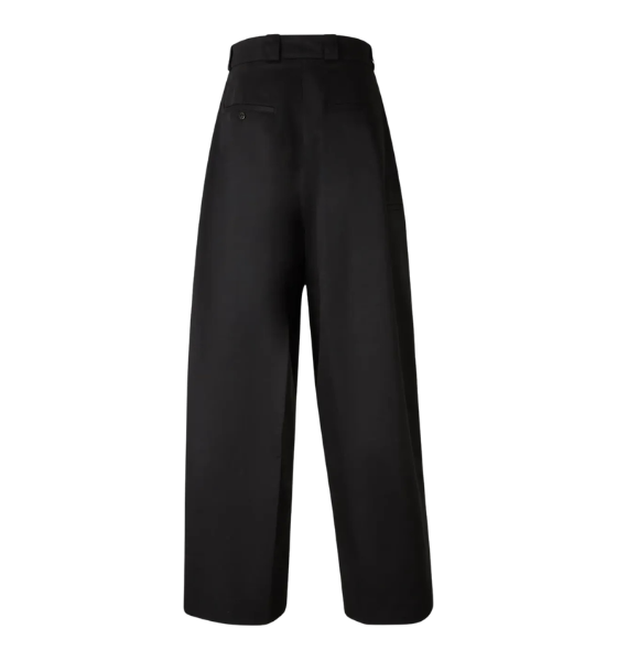 Black Cholo Chino Pants