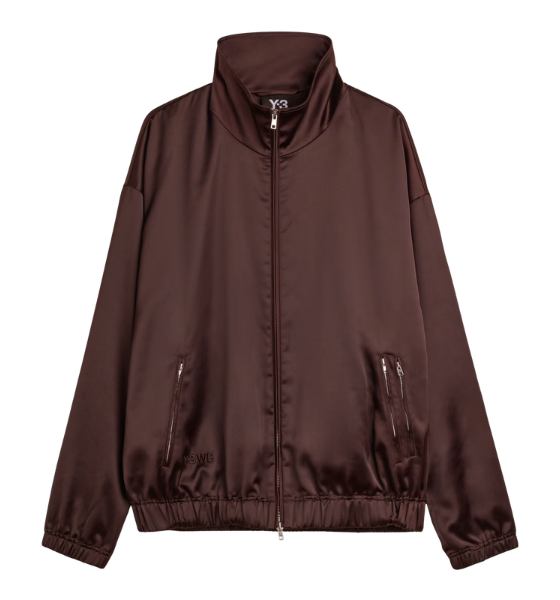 Dark Brown Wales Bonner x Y-3 Satin Jacket