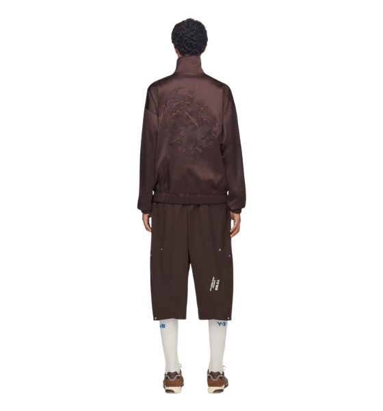 Dark Brown Wales Bonner x Y-3 Satin Jacket