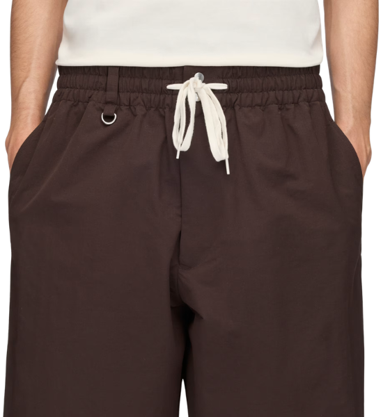 Dark Brown Wales Bonner x Y-3 Rip Shorts