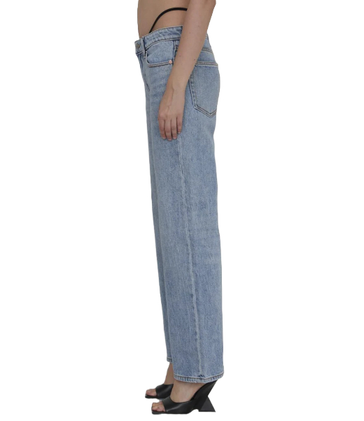Mid Rise Relaxed Jean Prestyle Diamante Charm